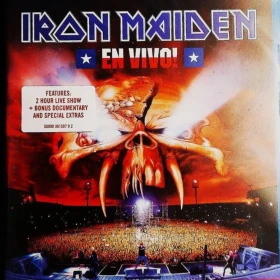 Blu.Ray. Nowy Polecam Koncert Blu Ray Zespołu IRON MAIDEN- Live Santiago-Ch