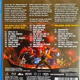 Blu.Ray. Nowy Polecam Koncert Blu Ray Zespołu IRON MAIDEN- Live Santiago-Ch