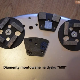 Diamenty do szlifowania betonu, lastryko