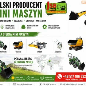 Osprzęt Rolniczy Budowlany + Koparki Ładowarki Wozidła JSB