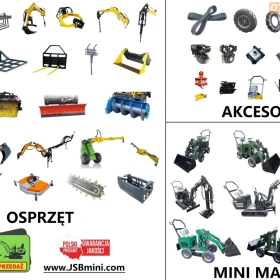 Osprzęt Rolniczy Budowlany + Koparki Ładowarki Wozidła JSB
