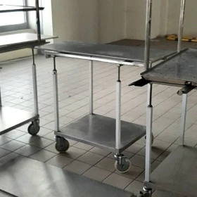 Okazyjnie Polecam Mocne Regały Aluminiowe 5 Kpl. Prod. Dania