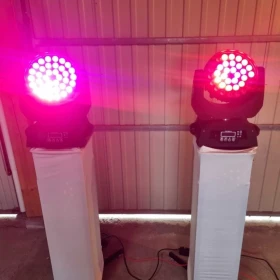2 Głowy ruchome Flash MH-WASH LED 3615