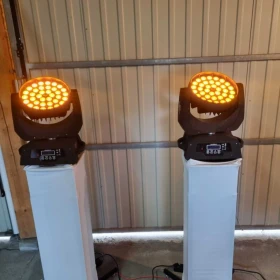 2 Głowy ruchome Flash MH-WASH LED 3615