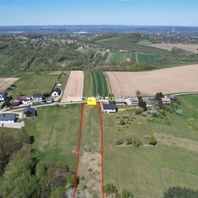 Działka 5200 m2 - Wola Radziszowska