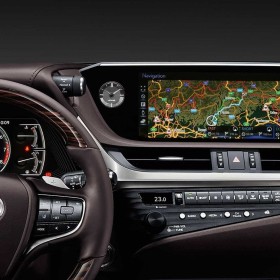 Najnowsze wydanie map dla systemów multimedialnych Lexus i Toyota