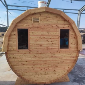Sauna beczka 3m. DOSTĘPNA OD RĘKI