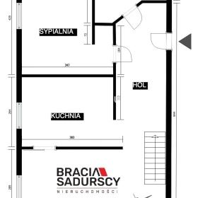 Dwupoziomowe mieszkanie 70 m² w granicy Krakowa