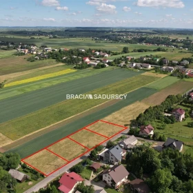 Działki budwlane o pow.  900 m2 w Jerzmanowich