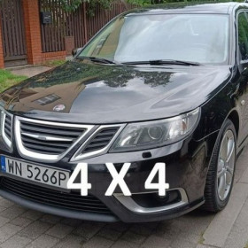 Saab 9-3 2,8 Turbo 280 KM Aero XWD ,bezwypadkowy, stan bardzo dobry