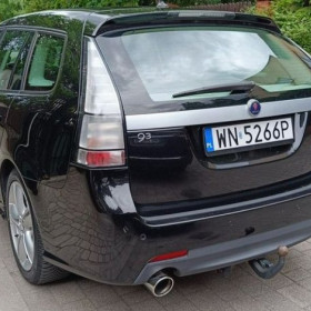 Saab 9-3 2,8 Turbo 280 KM Aero XWD ,bezwypadkowy, stan bardzo dobry