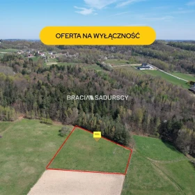 DZIAŁKA BUDOWLANA 43 ARY WIDOK LIPNICA GÓRNA