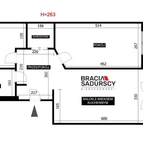 57m2 3 pok balkon nowoczesne os.Boryczów
