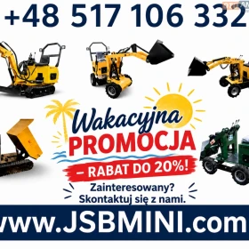 Osprzęt Rolniczy Budowlany + Koparka Ładowarka Wozidło POLSKIE