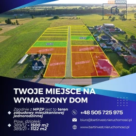 Twoje miejsce na wymarzony dom - działki w Łysych