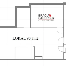 Grzegórzki – ul. Dąbska | Lokal 109 m² na wynajem