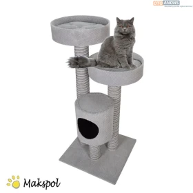Drapak dla Kota Makspol nr.28 DOMEK LEGOWISKO 118cm!KOLORY