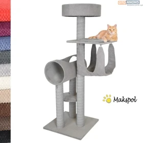 Drapak dla Kota Makspol nr.45 WIEŻA LEGOWISKO HAMAK KOLORY