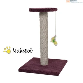 Drapak dla kota MAKSPOL nr. 22 Słupek ZABAWKA 45cm KOLORY