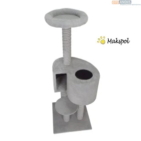 Drapak dla kota Makspol DOMEK ŚLIMAK LEGOWISKO 1,4m KOLORY