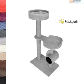Drapak dla Kota Makspol nr.51 LEGOWISKO WIEŻA 1,2m KOLORY