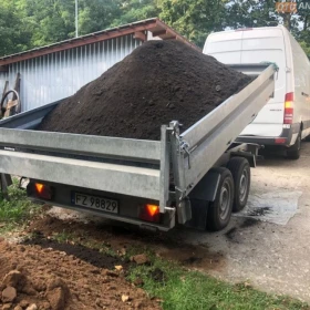 Czarnoziem przesiany, ziemia ogrodowa luzem, substrat, ziemia pod traw