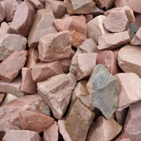 Kamień ozdobny Brzoskwiniowy, gabionowy frakcja 60-120 mm