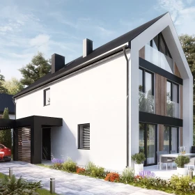 Gotowy projekt inwestycja dom pod Krakowem Mników