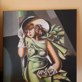 Sprzedam obraz interpretacja Tamara Łempicka - Kobieta w kapeluszu