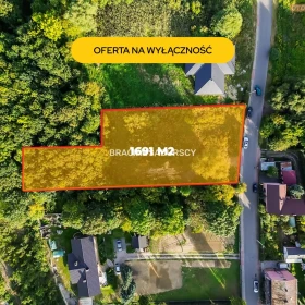 Działka budowlana | 1691 m² | MPZP | Słomniki