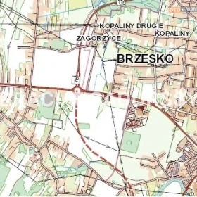 Działka produkcyjno-usługowa Brzesko
