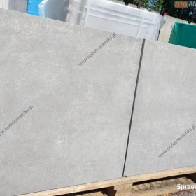 Płyty gresowe szare 2cm do ogrodu, na ścieżki, chodniki, do altan, pod basen 60x60 Deep dust Cerrad