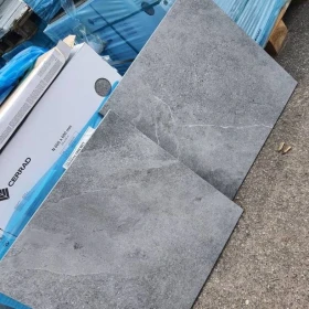 Płytki gresowe 2cm tarasowe, balkonowe, ogrodowe 60x60 szare Highway grey Cerrad