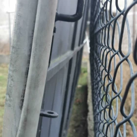 Brama przesuwna z demontażu PEŁNA BLACHA 500cm x 200cm używana