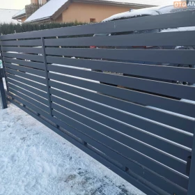 BRAMA Przesuwna Palisada 150cmx400cm OCYNK+RAL profil 80x20 PRODUCENT