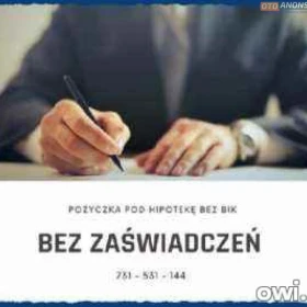 POZYCZKI DLA FIRM I ROLNIKOW BEZ BIK POD HIPOTEKE NIERUCHOMOSCI