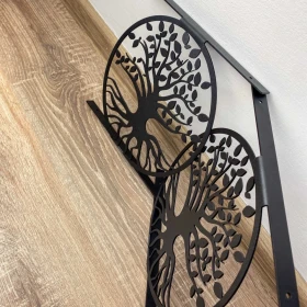 Wsporniki 2szt. do stworzenia półki styl loft półka drewniana dąb
