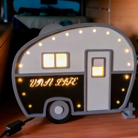 Lampka nocna kamper przyczepa kempingowa oświetlenie lampa wisząca