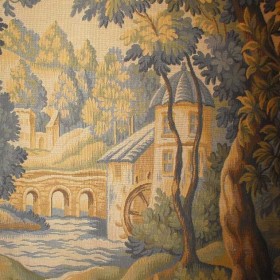Duży, belgijski gobelin 125/180 cm.