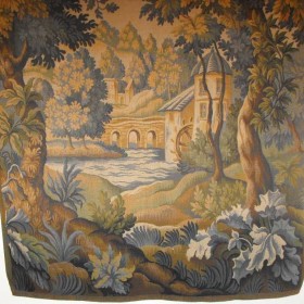 Duży, belgijski gobelin 125/180 cm.