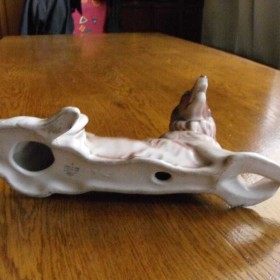 Porcelanowa figurka charta rosyjskiego - Wałbrzych