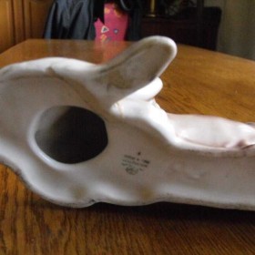 Porcelanowa figurka charta rosyjskiego - Wałbrzych