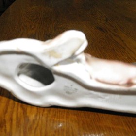 Porcelanowa figurka charta rosyjskiego - Wałbrzych