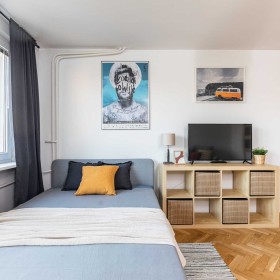 Studio nad Wisłą, ul. Wilanowska, dla 4 osób, Warszawa Śródmieście