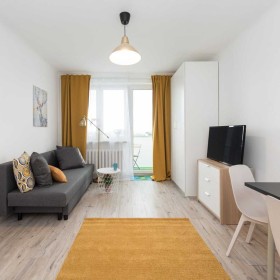 Mini studio na Mokotowie, ul. Belwederska A, widok na Łazienki