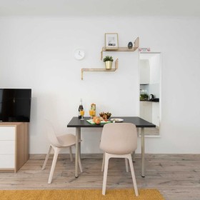 Mini studio na Mokotowie, ul. Belwederska A, widok na Łazienki