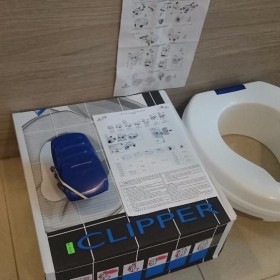 CLIPPER II nakładka podwyższająca sedesowa nasadka WC