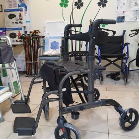 Chodzik czterokołowy Bogota premium RF-625 z funkcją przewożenia
