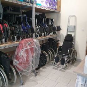 Wypożyczalnia wózki rehabilitacyjne aluminiowe, wózek medyczny wynajem