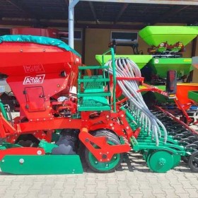 Siewnik Zbożowy Stopkowy Talerzowy AGRO-MASZ SR300 SN300 2,5m 2,7m 3m